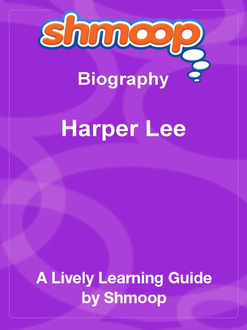Title details for Harper Lee by Shmoop - Available